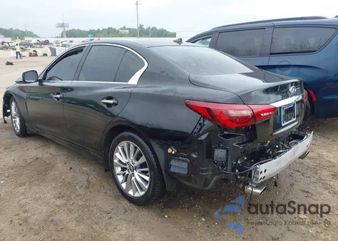 2021 Infiniti Q50 Luxe from USA, damaged, VIN JN1EV7BP8MM703440